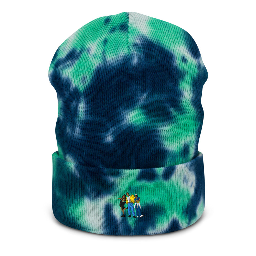 Kuch Kuch Hota Hai Art - (Embroidered) Tie-dye beanie